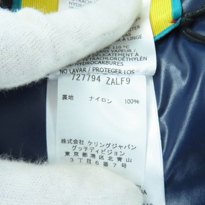 Pristine GUCCI×adidas poncho Navy Nylon mens S 727794