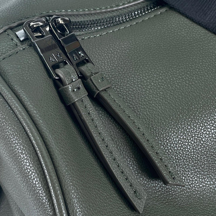 Excellent ARMANI EXCHANGE Boston bag Large capacity, 2-way bag khaki