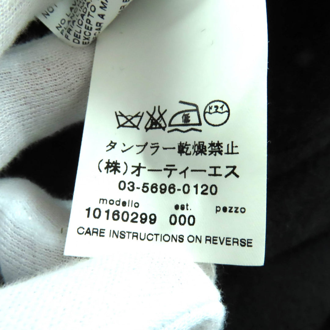 Excellent Max Mara coat Cucito A Mano black cashmere Women 40