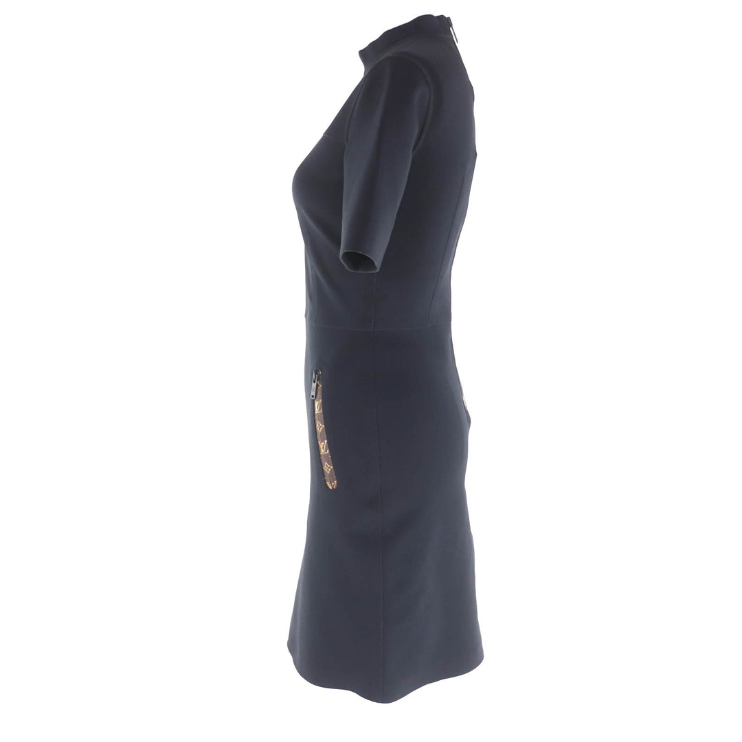 Pristine LOUIS VUITTON one piece black Nylon Women 34