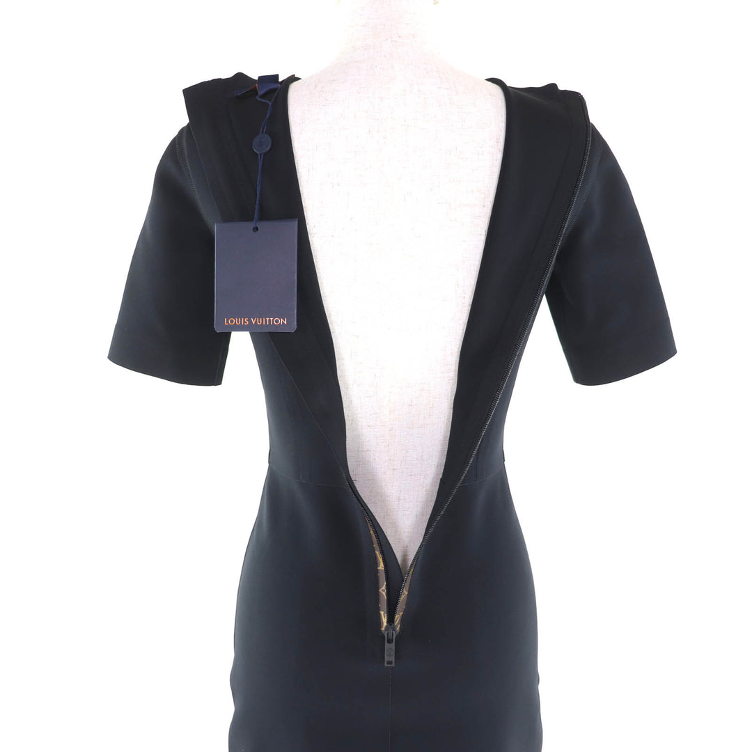 Pristine LOUIS VUITTON one piece black Nylon Women 34
