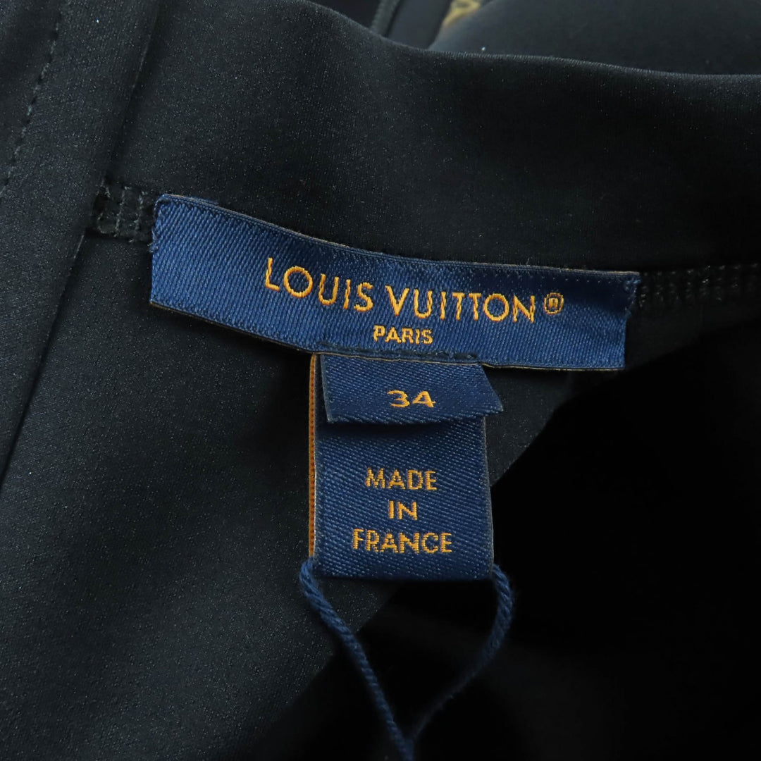 Pristine LOUIS VUITTON one piece black Nylon Women 34