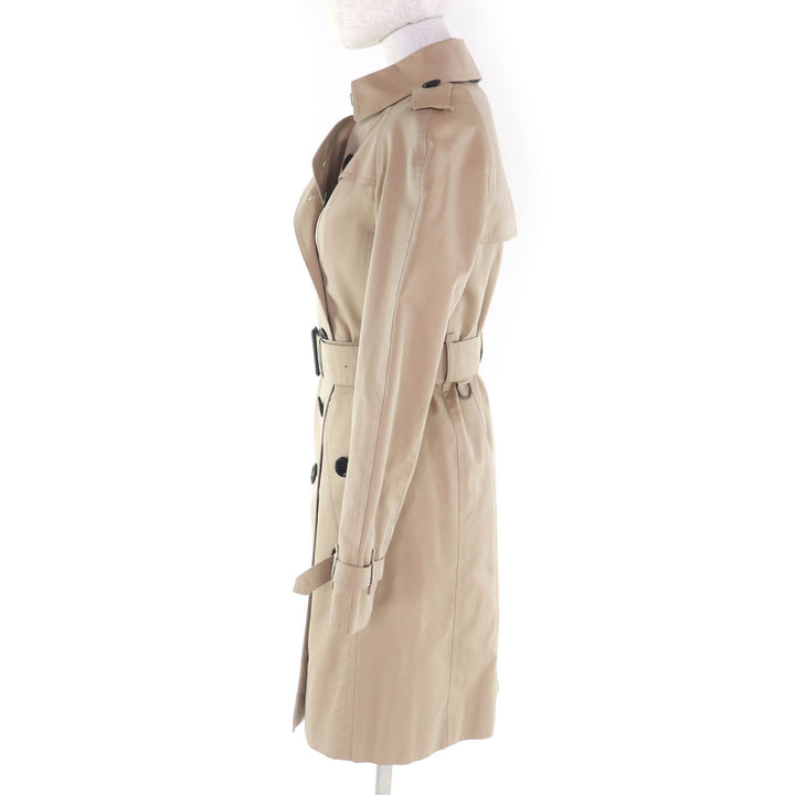 Great BURBERRY LONDON trench coat beige cotton Women 36 B1A14-530-51