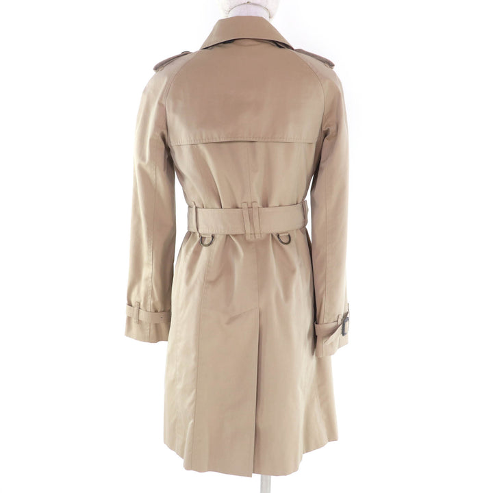 Great BURBERRY LONDON trench coat beige cotton Women 36 B1A14-530-51