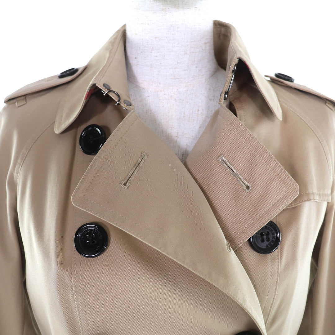 Great BURBERRY LONDON trench coat beige cotton Women 36 B1A14-530-51