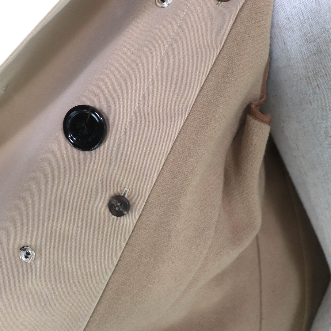 Great BURBERRY LONDON trench coat beige cotton Women 36 B1A14-530-51