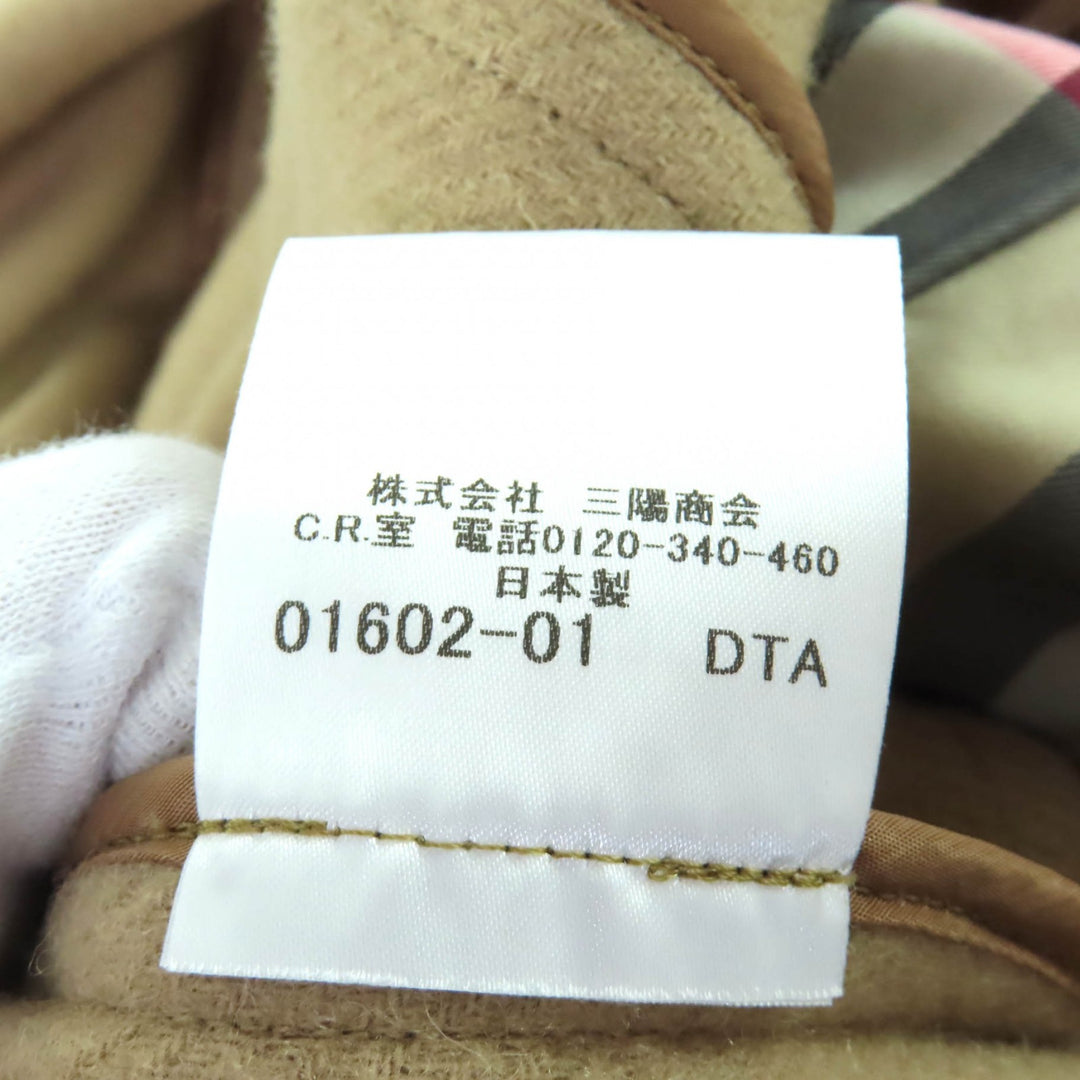 Great BURBERRY LONDON trench coat beige cotton Women 36 B1A14-530-51