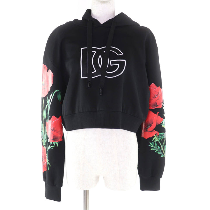 Excellent DOLCE&GABBANA hoodie black cotton Women 40