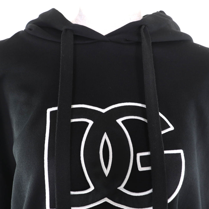 Excellent DOLCE&GABBANA hoodie black cotton Women 40