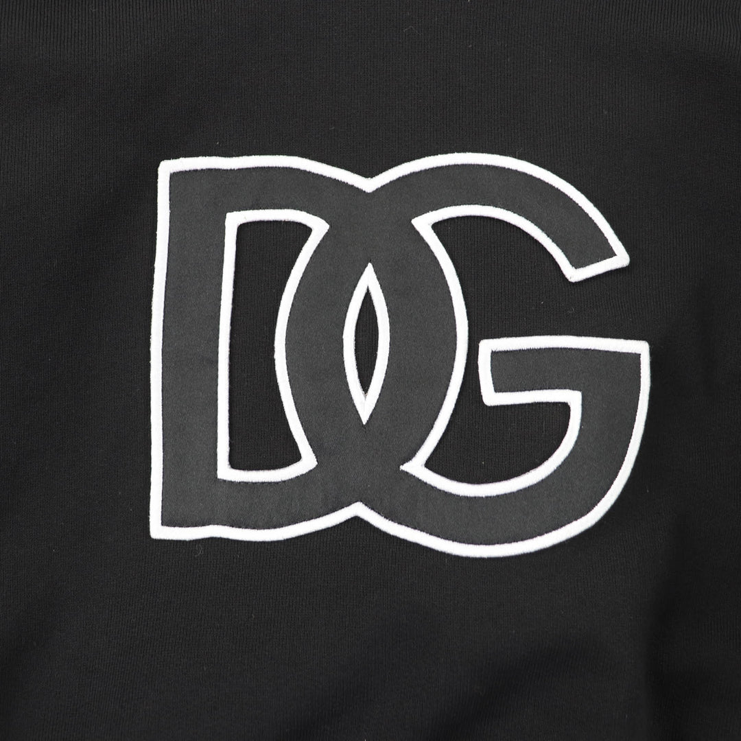 Excellent DOLCE&GABBANA hoodie black cotton Women 40