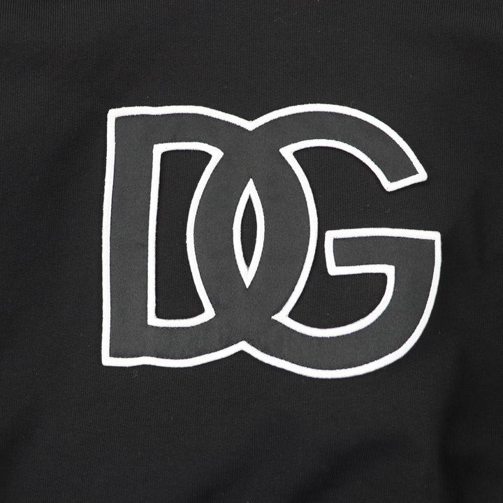 Excellent DOLCE&GABBANA hoodie black cotton Women 40