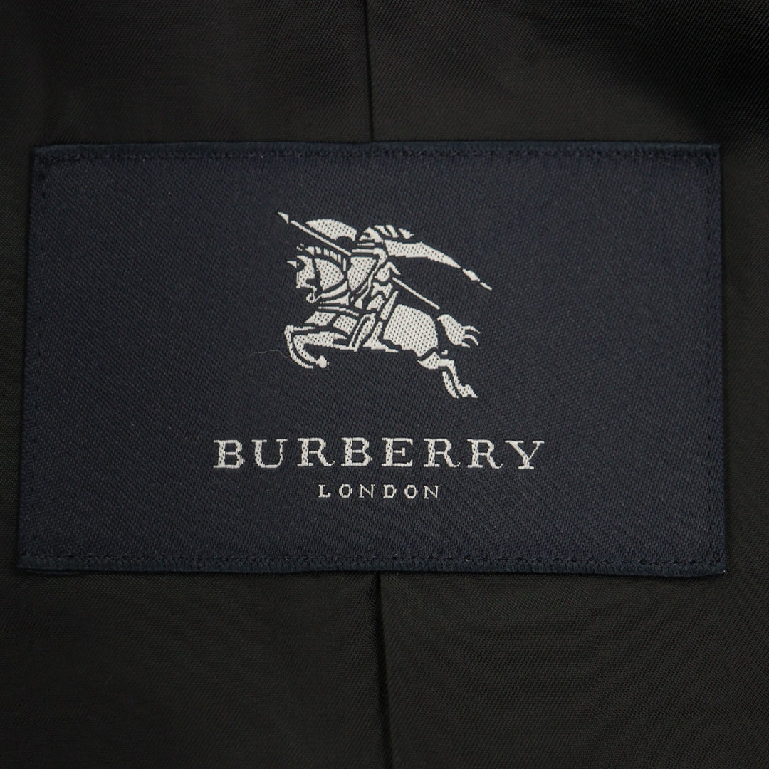 Excellent BURBERRY LONDON Chester coat Charcoal gray wool mens L