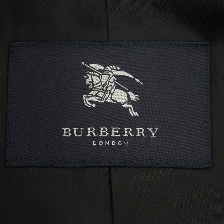 Excellent BURBERRY LONDON Chester coat Charcoal gray wool mens L