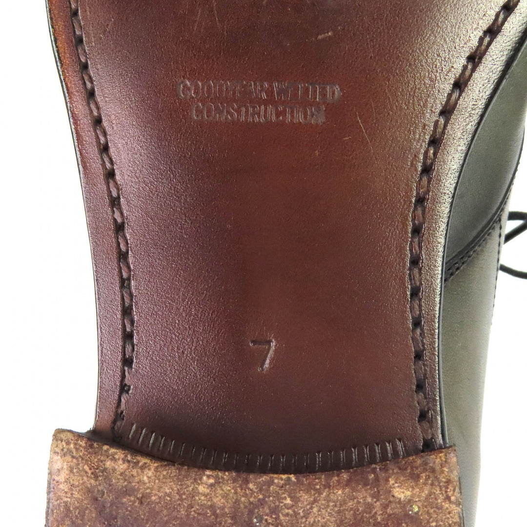 Great Otsuka short boots Chukka boots, business shoes Brown leather 7 1011048
