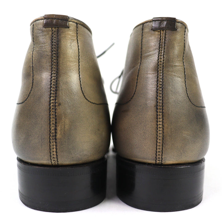 Great Otsuka short boots Chukka boots, business shoes Brown leather 7 1011048