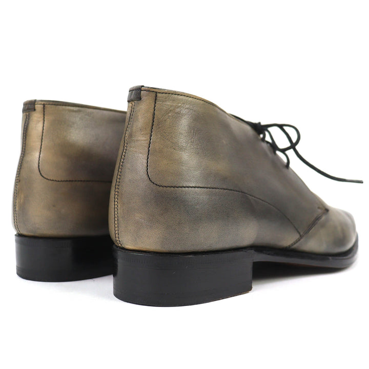 Great Otsuka short boots Chukka boots, business shoes Brown leather 7 1011048