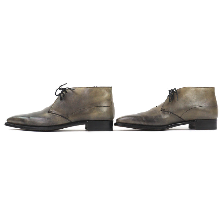 Great Otsuka short boots Chukka boots, business shoes Brown leather 7 1011048