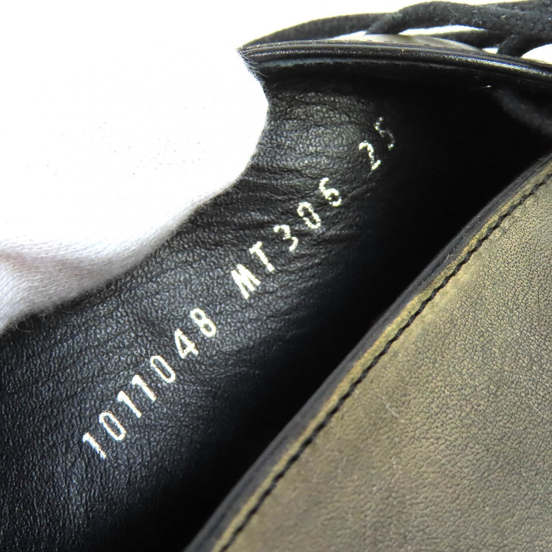 Great Otsuka short boots Chukka boots, business shoes Brown leather 7 1011048