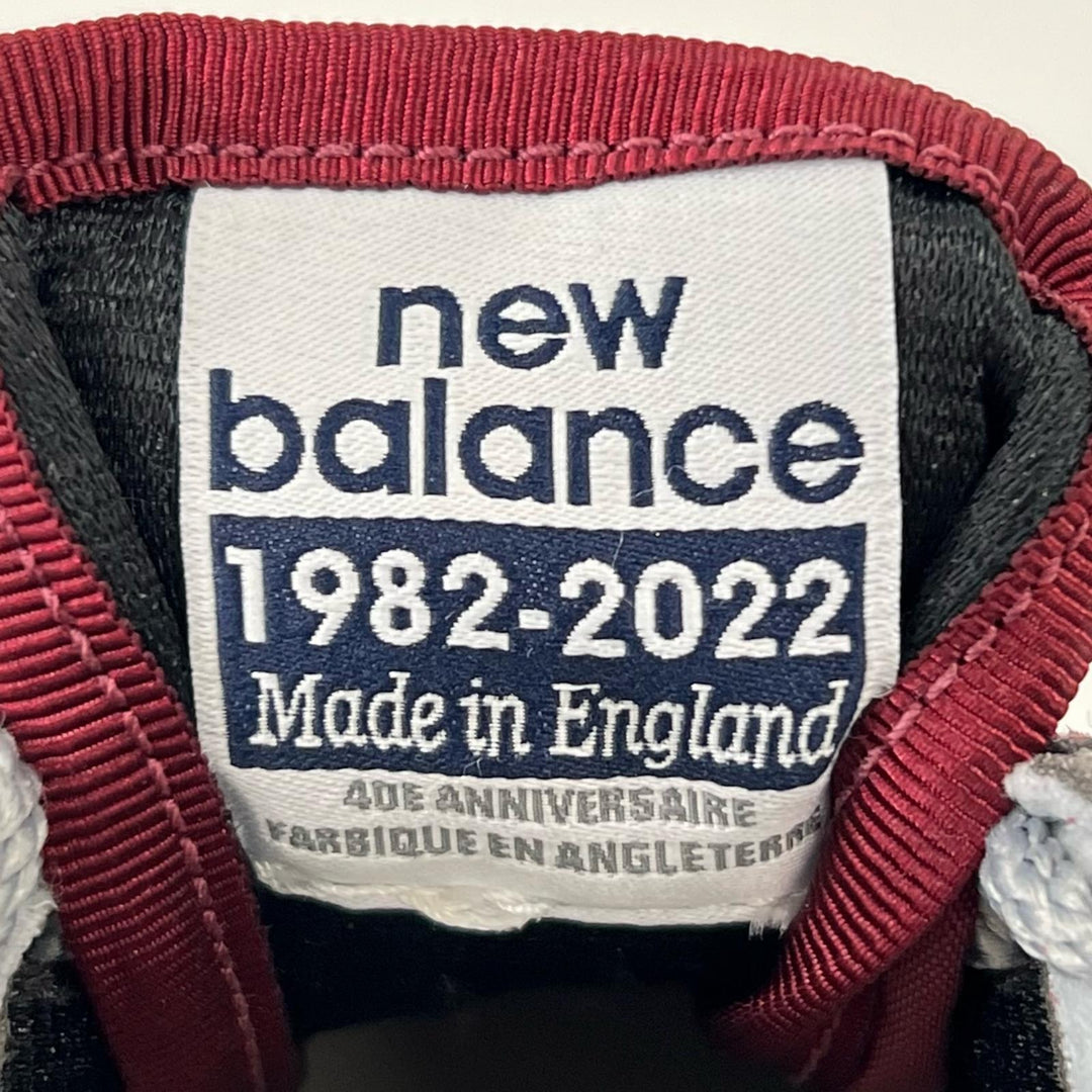 Pristine NEW BALANCE sneakers Burgundy Suede leather mens 25 M730UKF