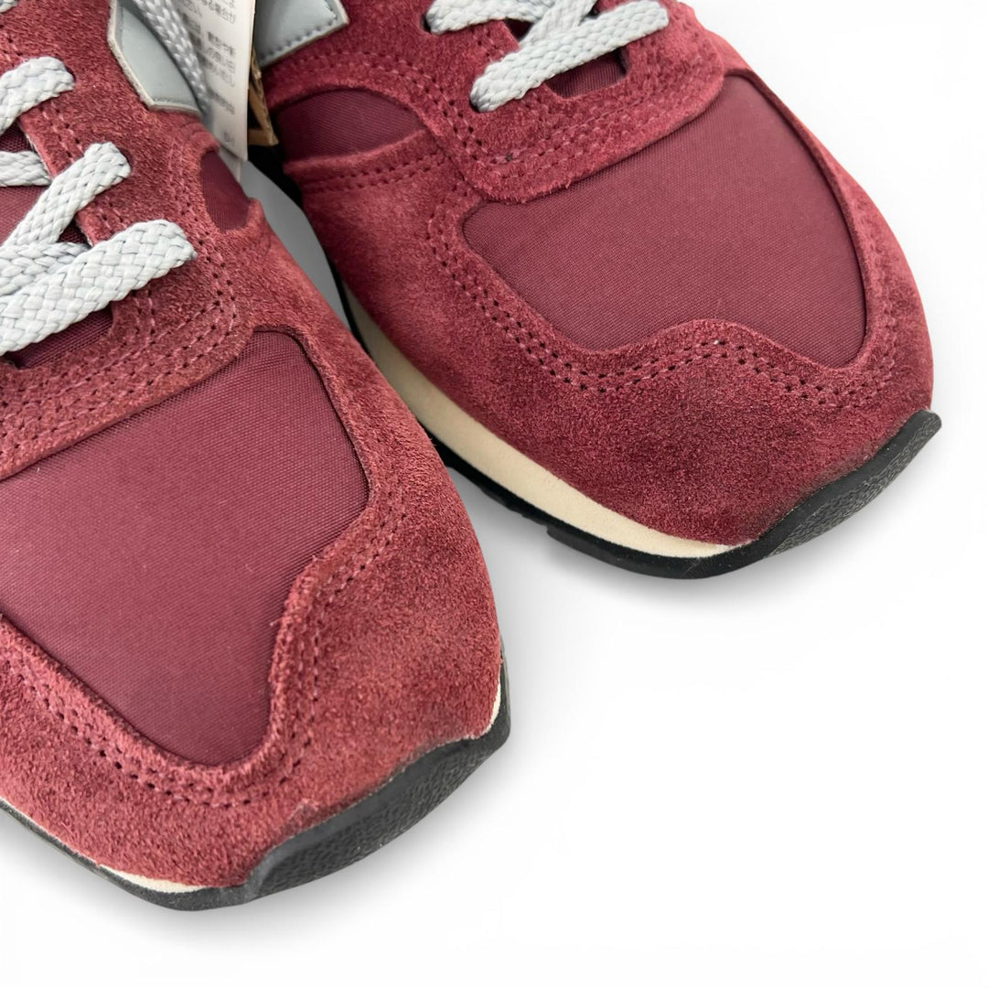 Pristine NEW BALANCE sneakers Burgundy Suede leather mens 25 M730UKF
