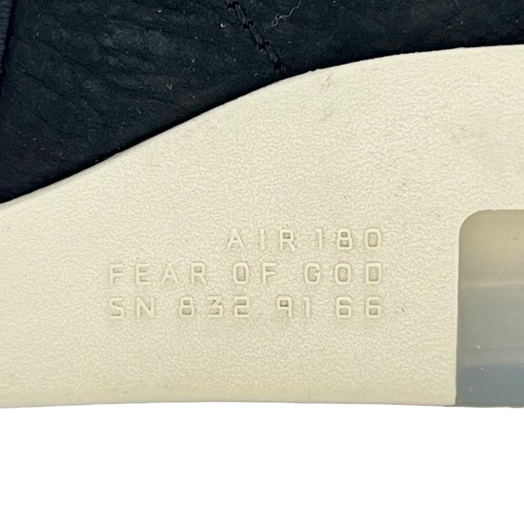 Pristine NIKE High cut sneakers NIKE AIR FEAR OF GOD 1 black 26.5 AT8087-002