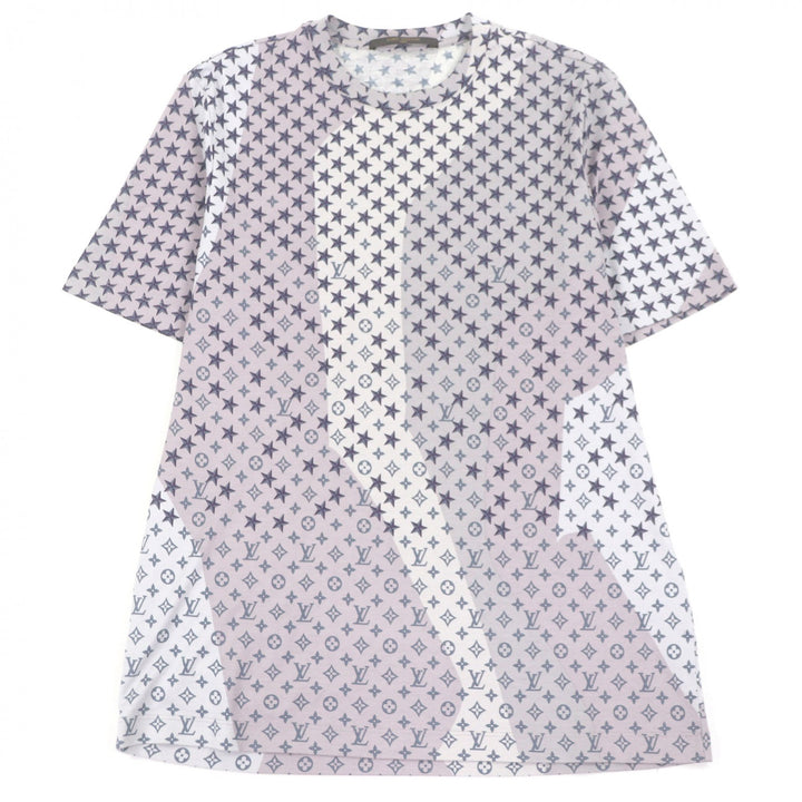 Excellent LOUIS VUITTON Short sleeve T-shirt Monogram Star Pattern