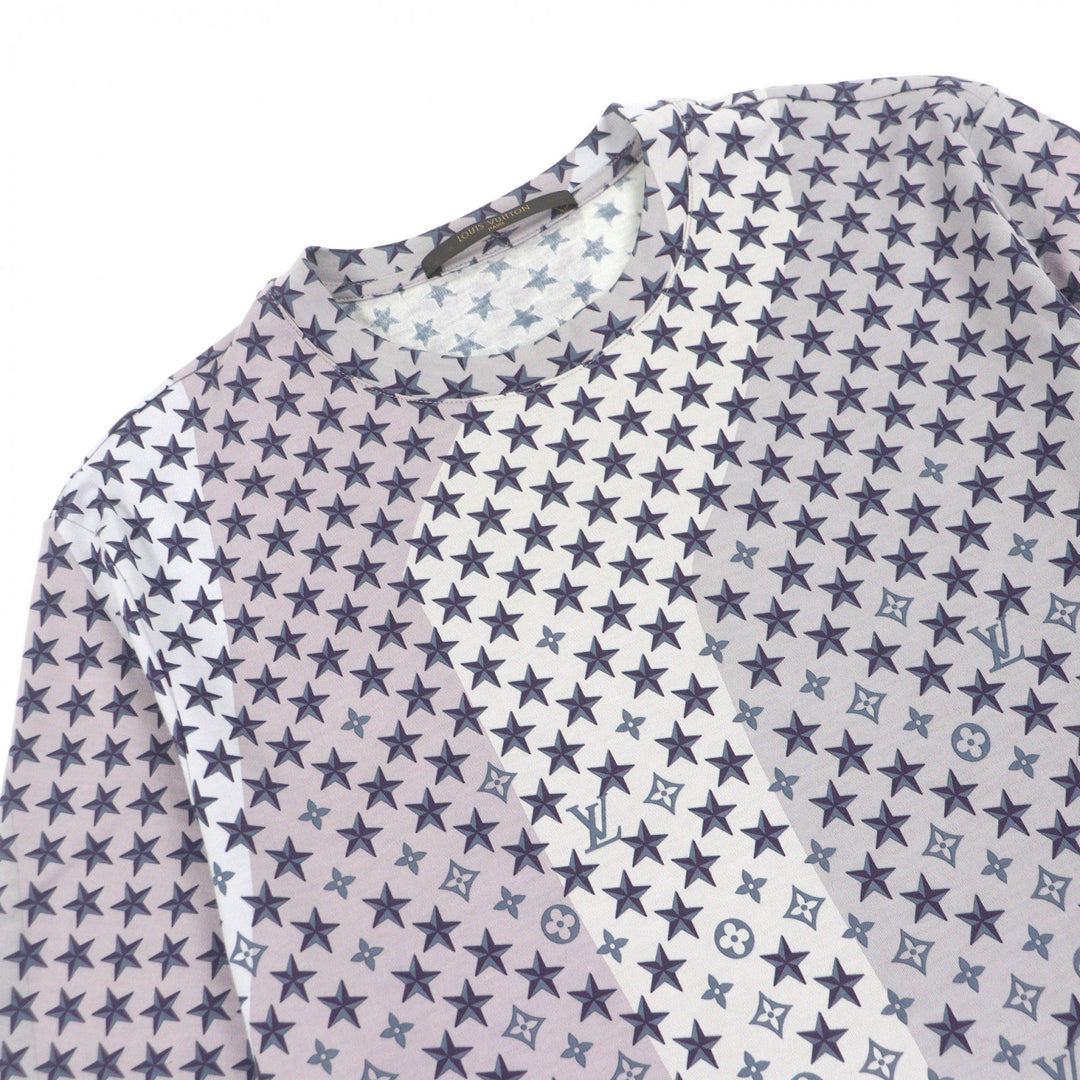 Excellent LOUIS VUITTON Short sleeve T-shirt Monogram Star Pattern
