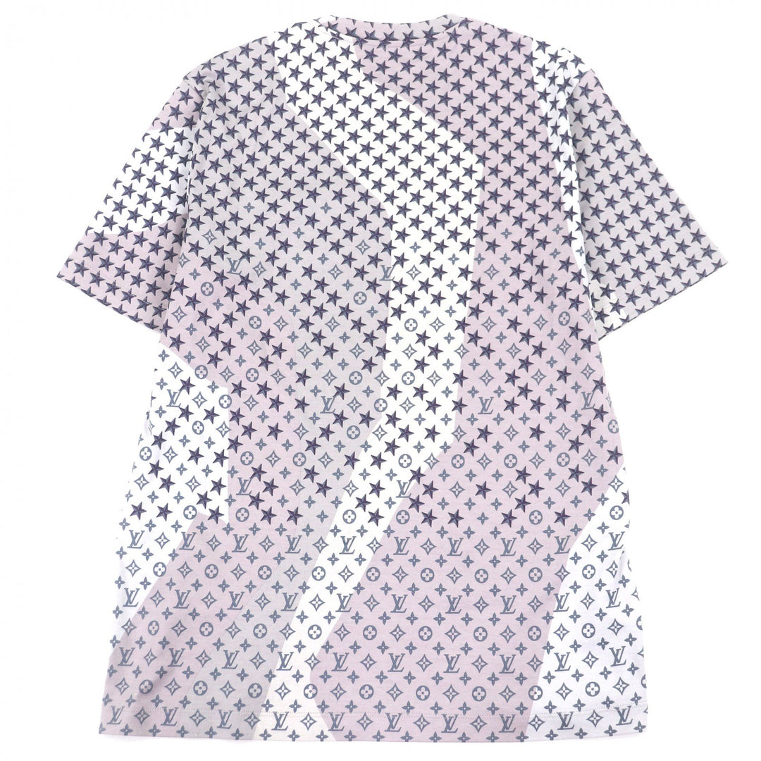 Excellent LOUIS VUITTON Short sleeve T-shirt Monogram Star Pattern
