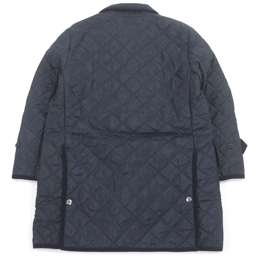 Excellent Mackintosh coat BEATTOCK Quilted corduroy collar Navy 36