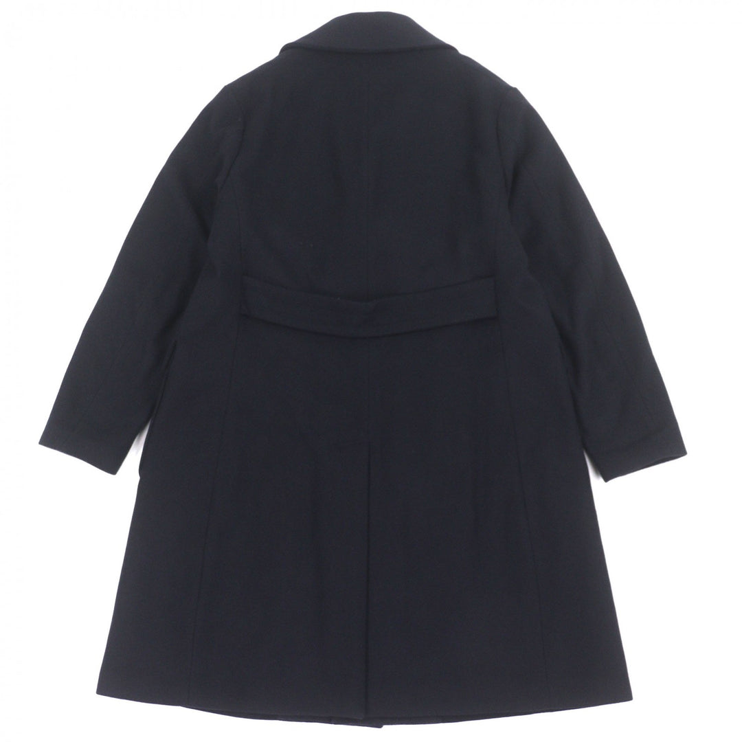 Great EMPORIO ARMANI Chester coat Navy wool mens 52
