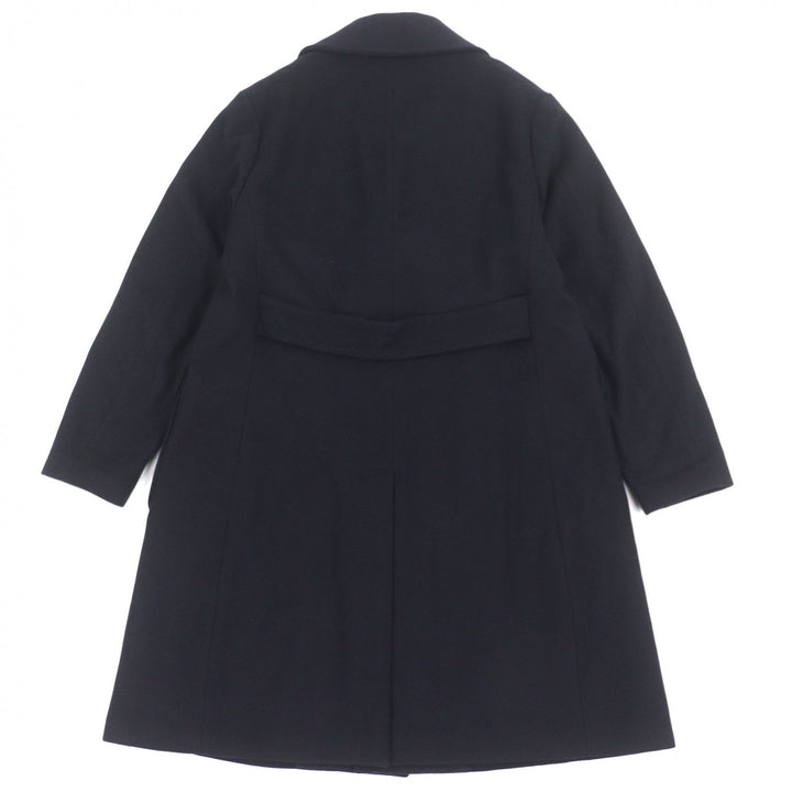 Great EMPORIO ARMANI Chester coat Navy wool mens 52
