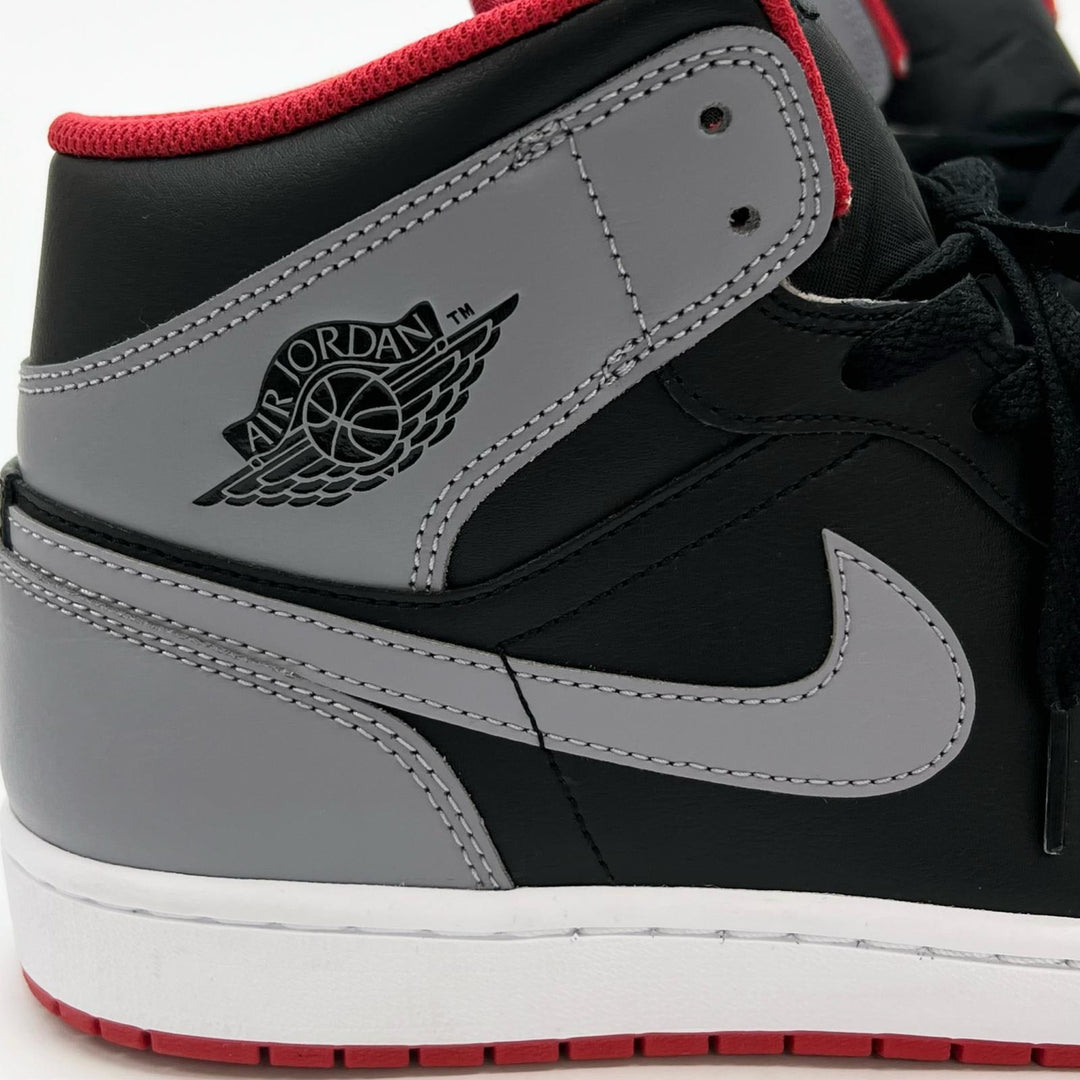 Pristine NIKE High cut sneakers AIR JORDAN 1 MID black mens 29 DQ8426-006