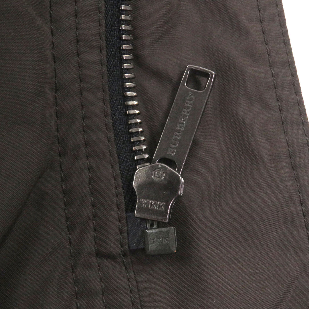 Great BURBERRY LONDON coat Nylon hooded jacket with Nova check