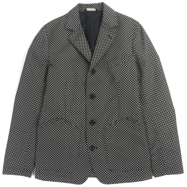 Great DOLCE&GABBANA tailored jacket black polyester mens 44