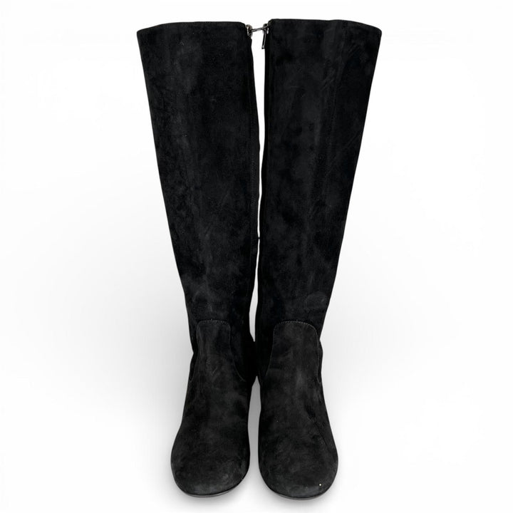 Pristine COACH Knee-high boots TONI SDE BOOT black Women 6.5 FG2912