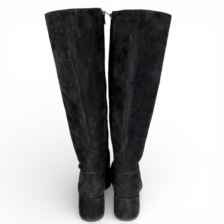 Pristine COACH Knee-high boots TONI SDE BOOT black Women 6.5 FG2912