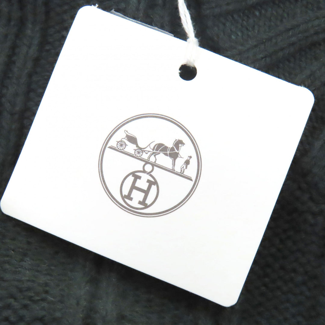 Pristine HERMES knit Long sleeve Green system wool mens S