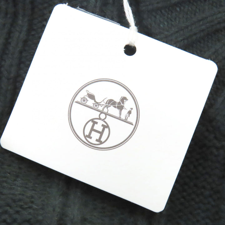 Pristine HERMES knit Long sleeve Green system wool mens S