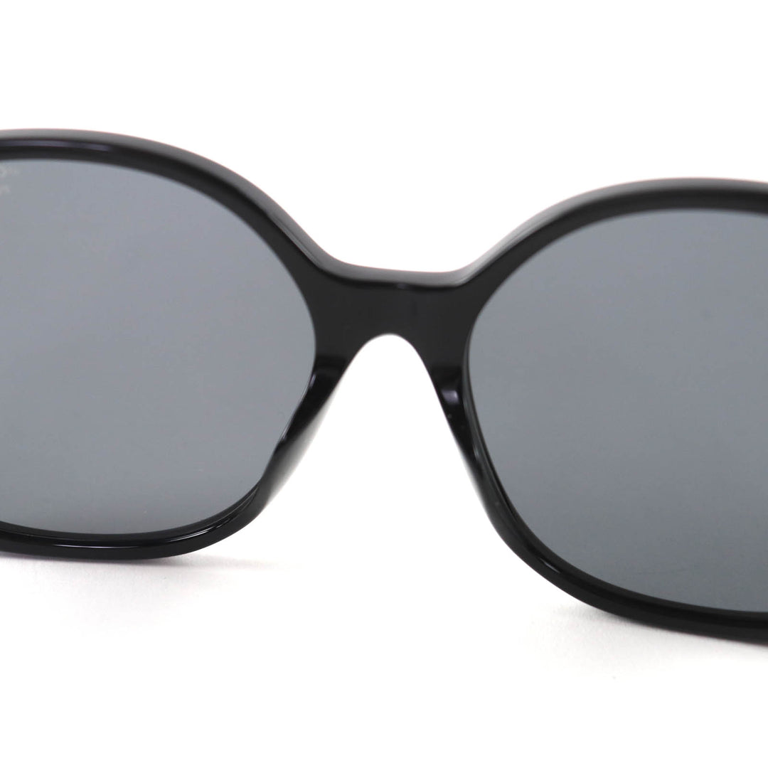 Great CHANEL sunglasses COCO Mark Chain with patent leather black 5470-Q-A