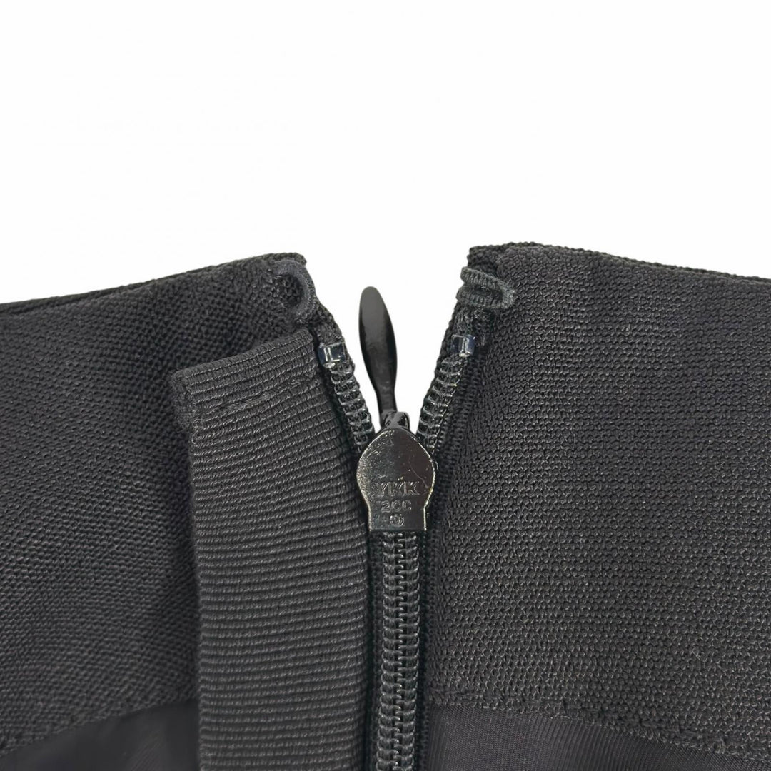 Excellent JIL SANDER skirt Midi black Rayon Women 34 J01MA0103