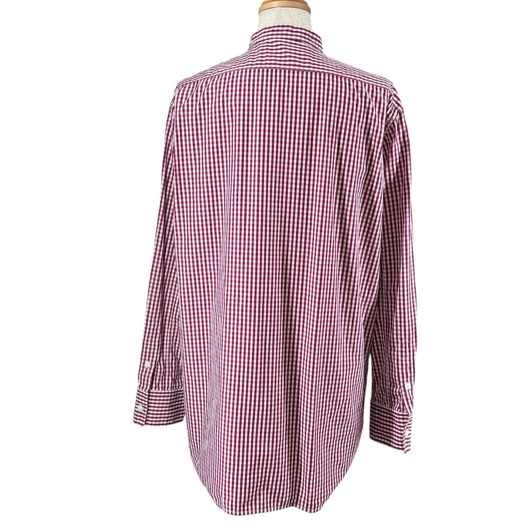 Great CELINE Long sleeve shirt Purple cotton Women 34