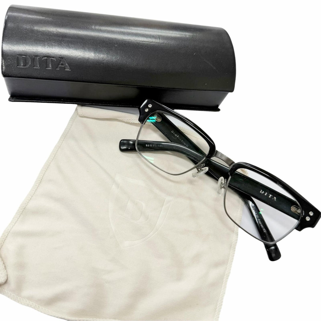 Great DITA Glasses STATESMAN black mens DRX-2011
