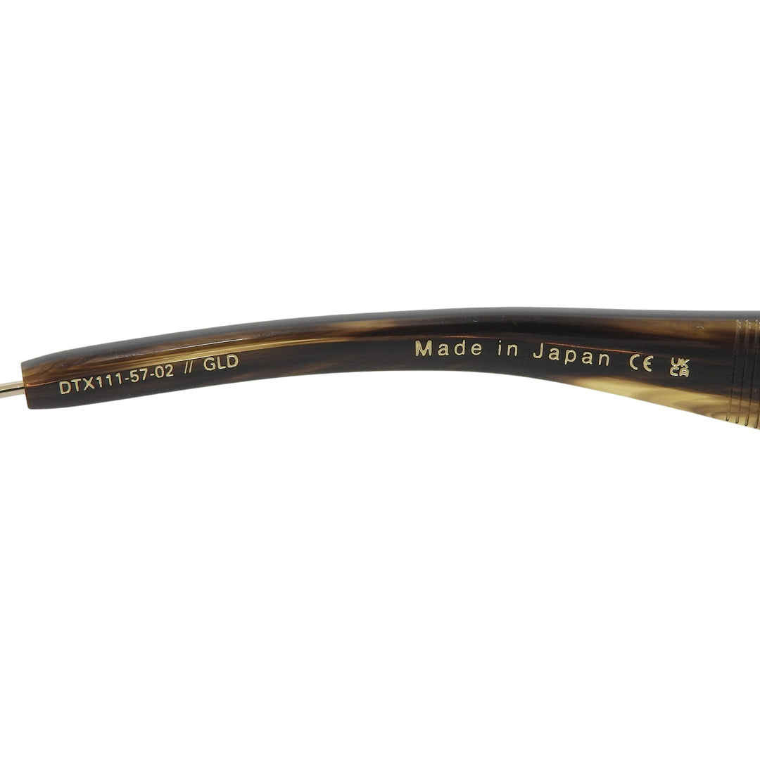 Pristine DITA Glasses FLIGHT-SEVEN gold mens DTX111-57-02