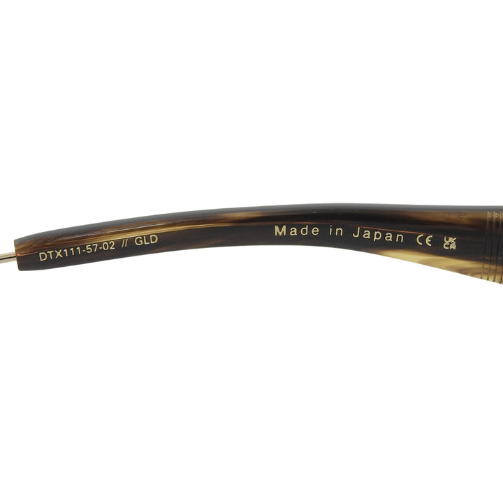Pristine DITA Glasses FLIGHT-SEVEN gold mens DTX111-57-02