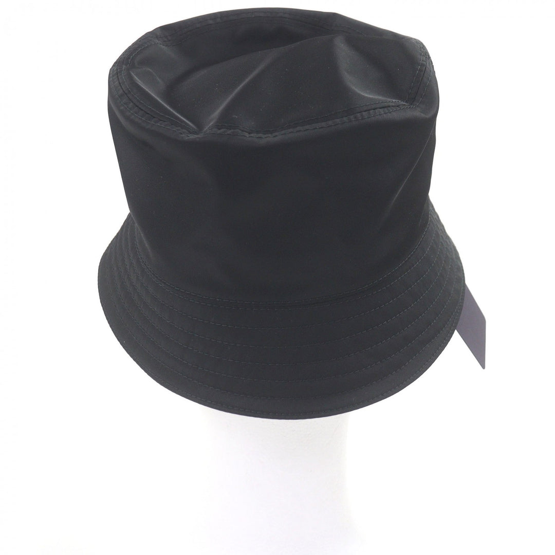 Pristine PRADA hat Triangle logo triangular plate Re-Nylon bucket