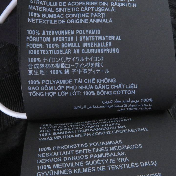 Pristine PRADA hat Triangle logo triangular plate Re-Nylon bucket