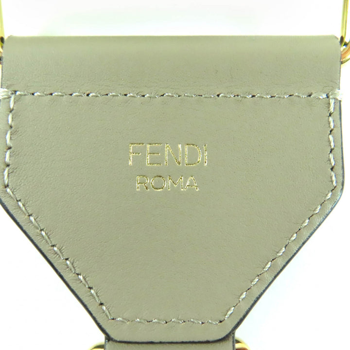 Excellent FENDI Shoulder strap Strap you Zucca Pattern Gurege canvas 8AV134