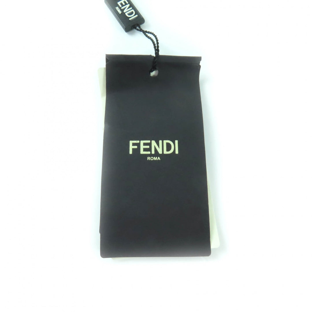 Excellent FENDI Shoulder strap Strap you Zucca Pattern Gurege canvas 8AV134