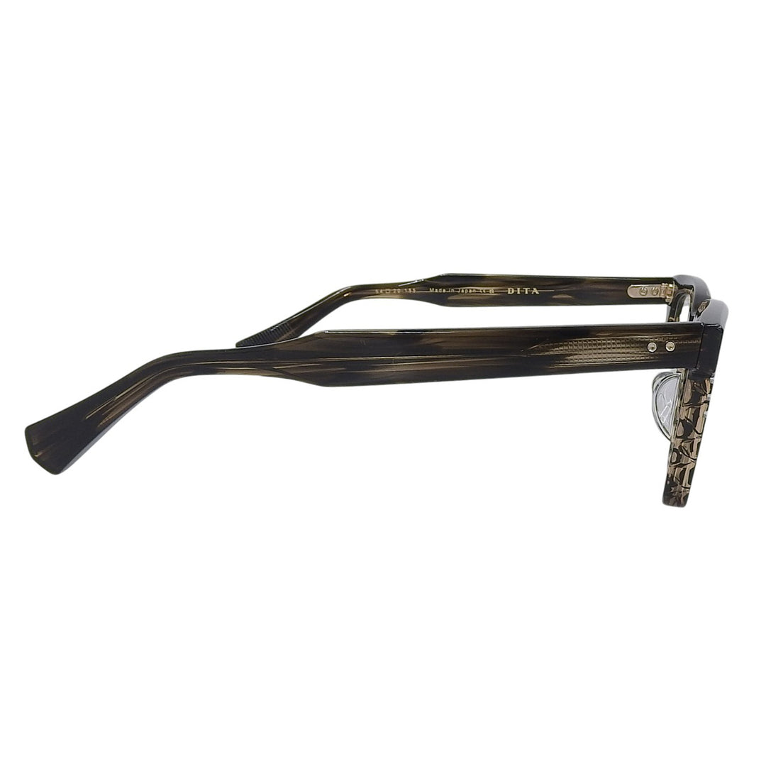 Pristine DITA Glasses SEQUOIA Clear brown mens DTX757
