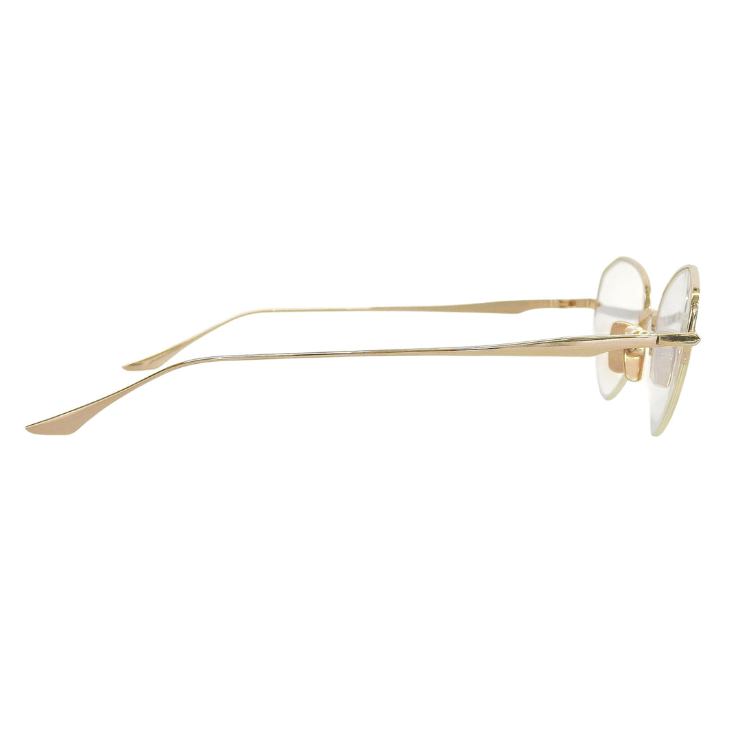 Pristine DITA Glasses LUNARI Geometric frame gold Women DTX193-A-02